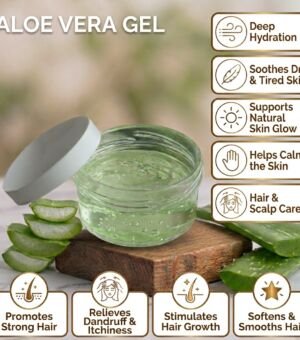 Aloe Vera Gel – Natural Skin & Hair Care