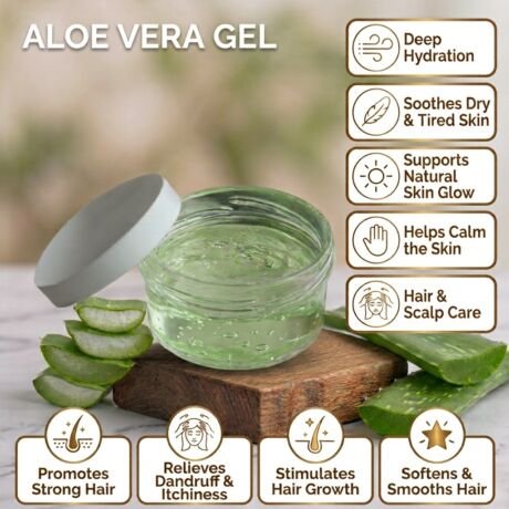 Aloe Vera Gel – Natural Skin & Hair Care
