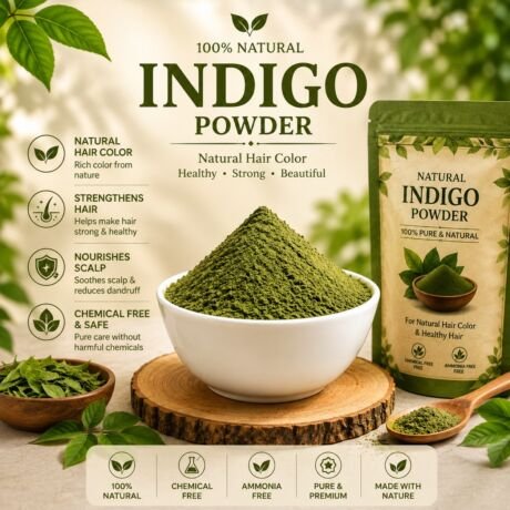 Indigo Powder (Natural Hair Dye)