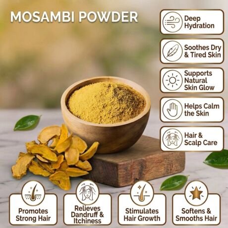 Mosambi Powder – Natural Skin Brightening & Care