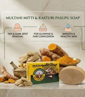 Multani Mitti & Kasturi Pasupu Soap