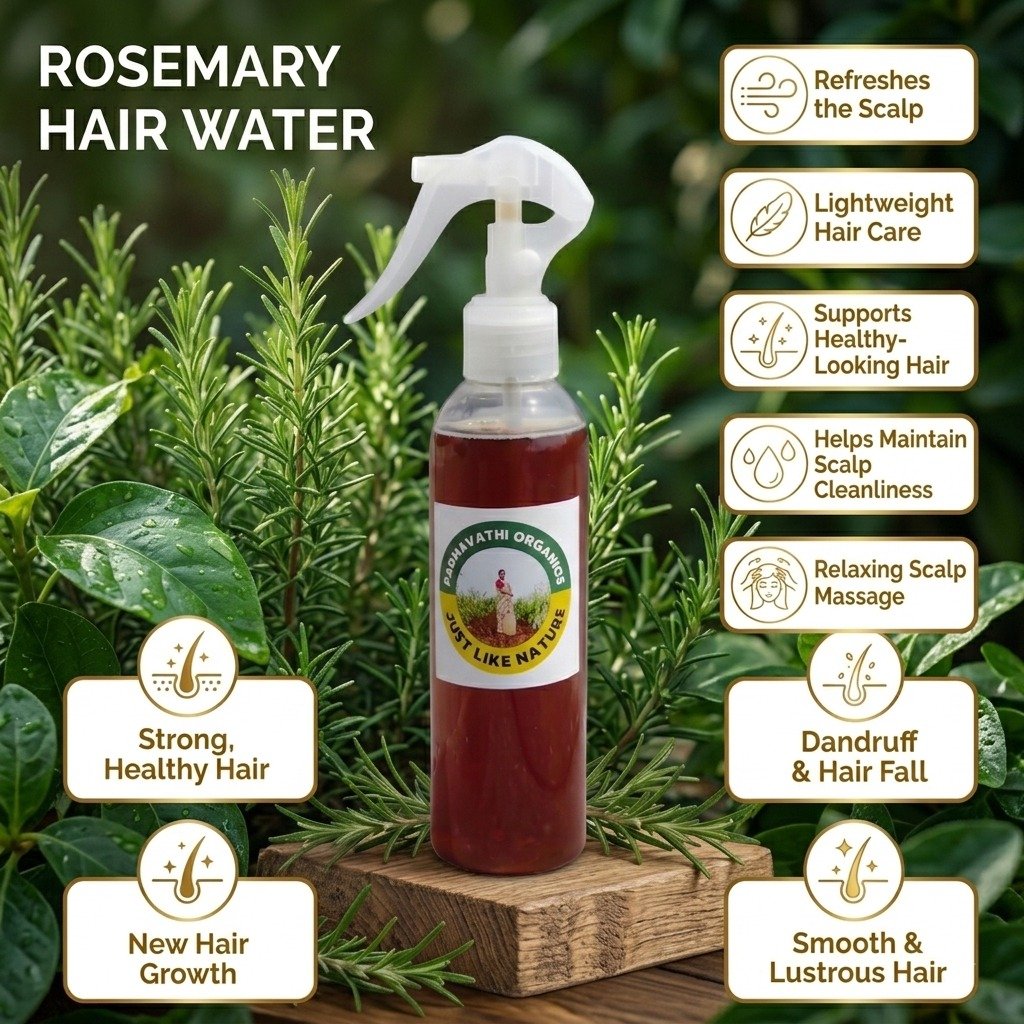 Rosemary Water – Natural Hair & Scalp Care